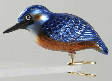 Birds - Clip-On Kingfisher - No Box