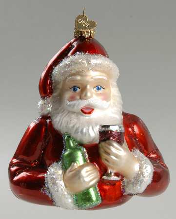 Old World Christmas Good Cheer Santa - No Box 1436