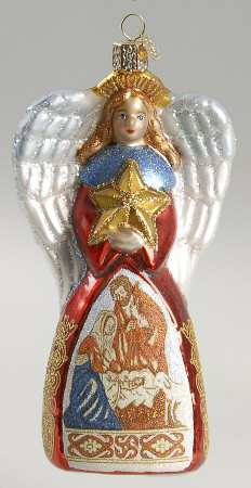 Angels Glistening Nativity Angel - No Box