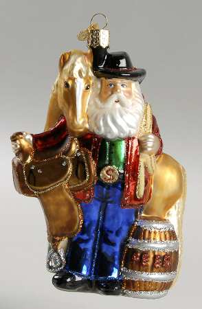 Santa and Mrs Claus Western Santa - No Box