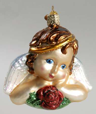 Angels Cherub Bust-Brunette - No Box 82a