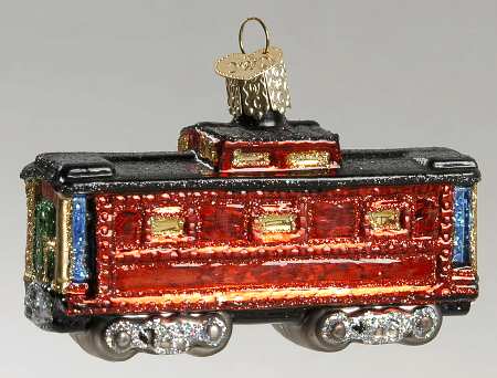Old World Christmas Caboose - No Box Nb1525