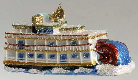 Old World Christmas Riverboat - No Box Nb1526