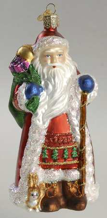 Old World Christmas Fancilful Santa - No Box Nb1467