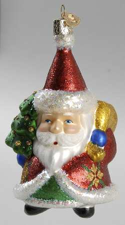 Santa and Mrs Claus St Petersburg Santa-Red - No Box