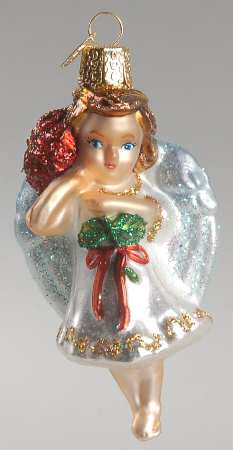 Angels Poinsettia Baby Angel - No Box