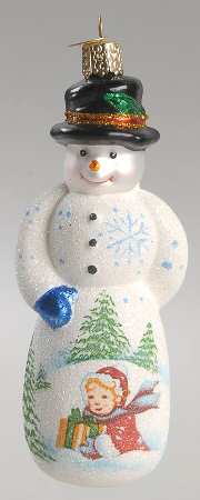 Snowmen Glistening Gentle Snowman - No Box