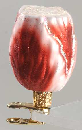 Old World Christmas Tulip - Red&Pink-Clip-On  - No Box Nb1646