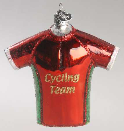 Old World Christmas Bicycle Jersey  - No Box Nb1674