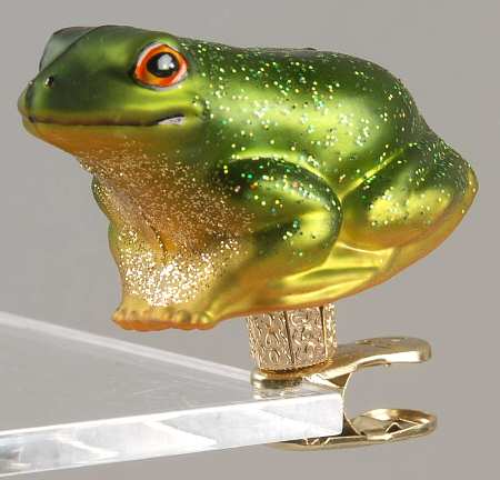 Fish and Marine Life Clip-On Frog - No Box