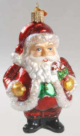 Santa and Mrs Claus Jolly Old Elf Santa - No Box