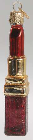 Old World Christmas Lipstick Red Case/Red Stick - No Box Nb1629