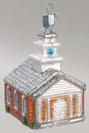 Old World Christmas Elegant Church - No Box Nb1597