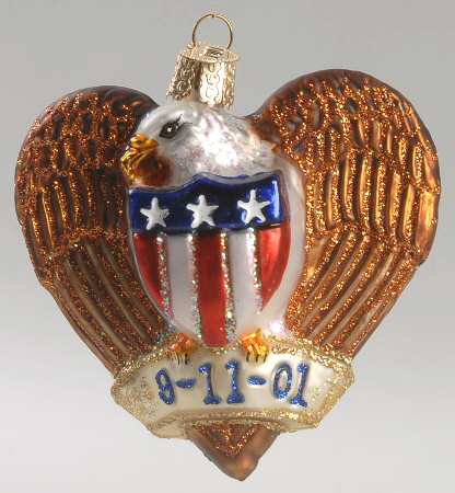 Patriotic Remembrance Eagle 9-11-01 - No Box