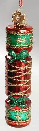 Old World Christmas Christmas Cracker Red - No Box Nb1615