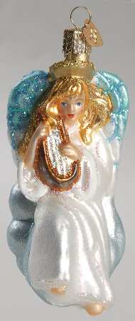 Angels Harpist Angel - White - No Box