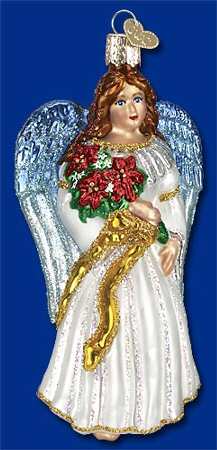 Old World Christmas Floral Angel - No Box Nb1697