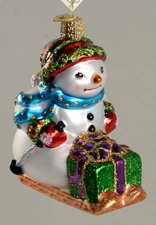 Snowmen Snowman On Skis - No Box