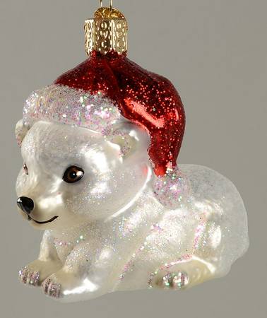 Old World Christmas Christmas Polar Bear - No Box Nb2367