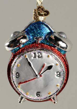 Old World Christmas Alarm Clock - No Box Nb2362