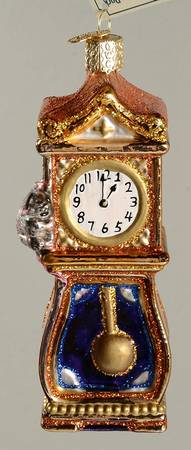 Old World Christmas Hickory Dickory Dock - No Box Nb2476