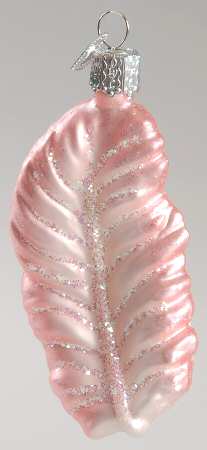 Old World Christmas Feather Assortment-Pink - No Box Nb1835