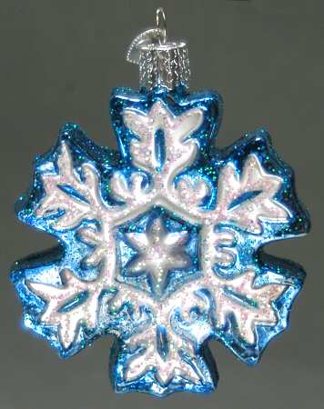 Old World Christmas Snowflake-Ref A - No Box Nb1848