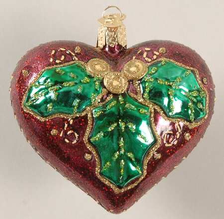Hearts Quilted Christmas Heart - No Box