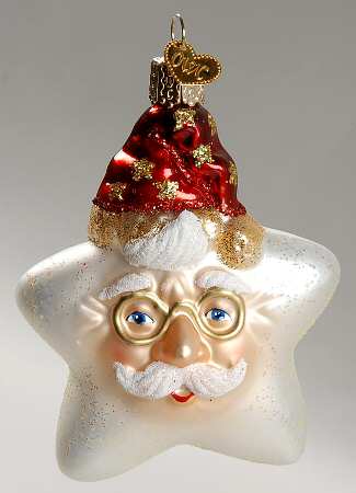 Celestial Starry Night Santa - No Box