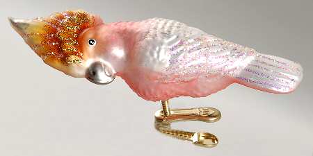 Birds - Clip-On Major Mitchell Cockatoo - No Box