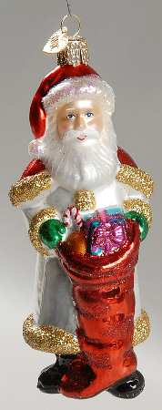 Old World Christmas Bountiful Santa - No Box Nb1782