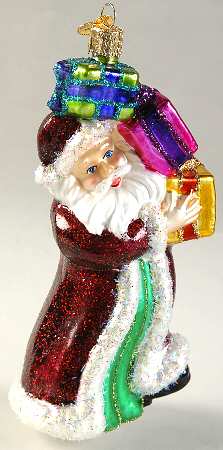 Old World Christmas Boxes Of Joy Santa - No Box Nb1781