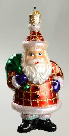Old World Christmas Mackinaw Santa - No Box Nb1793