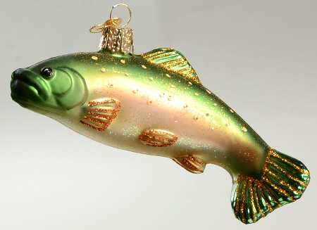 Old World Christmas Brook Trout Fish - No Box Nb1723