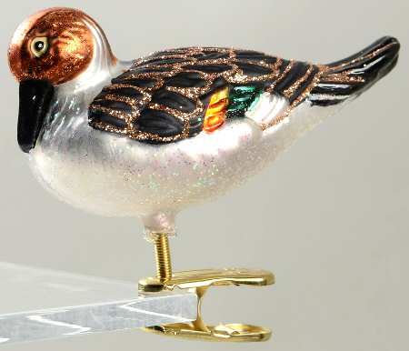 Birds - Clip-On Pintail Duck - No Box