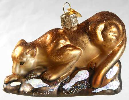 Old World Christmas Cougar - No Box Nb1711