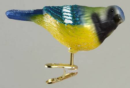Birds - Clip-On Blue Tit - No Box