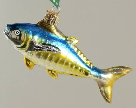 Old World Christmas Yellowfin Tuna - No Box Nb2550