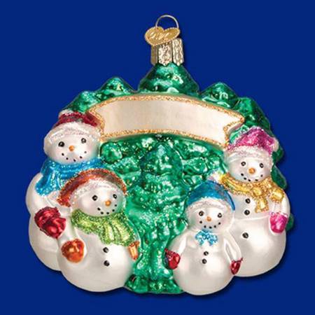 Snowmen Snow Family Banner - No Box