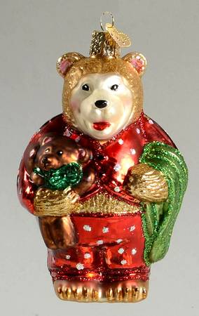 Old World Christmas Sleepy Bear - No Box Nb1930