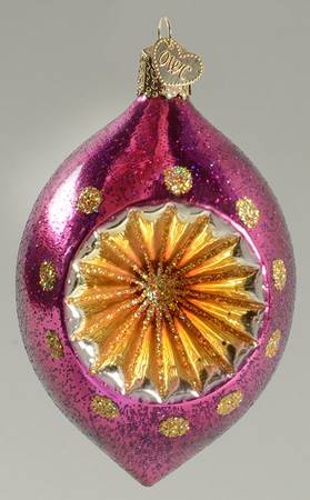 Old World Christmas Reflector ( Purple) - No Box Nb2039