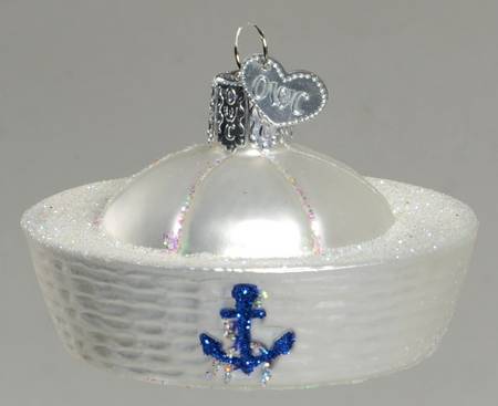 Old World Christmas Sailor Hat - No Box Nb2125