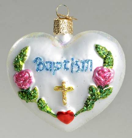 Hearts Baptism Heart - No Box