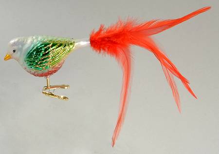 Birds - Clip-On Noel Songbird - No Box