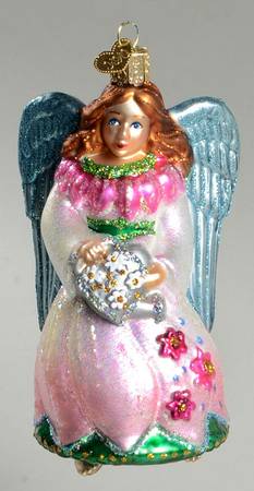 Old World Christmas Garden Angel - No Box Nb2046
