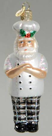 Old World Christmas Santa Chef - No Box Nb2148