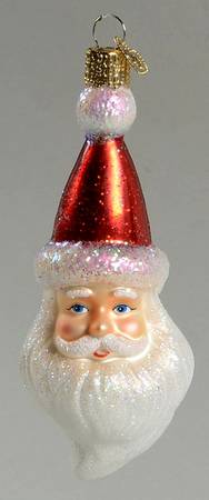 Old World Christmas Cheerful Santa Head - No Box Nb2146