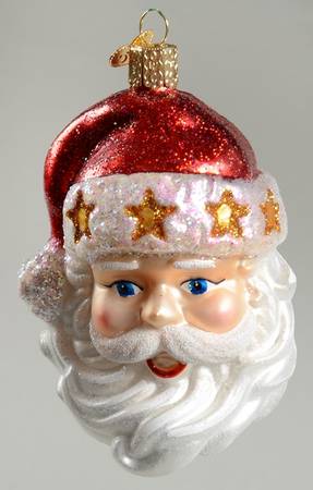 Santa and Mrs Claus Starry Hat Santa - No Box
