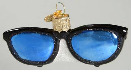 Old World Christmas Sunglasses - Black - No Box Nb2141