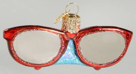 Old World Christmas Sunglasses - Red - No Box Nb2140